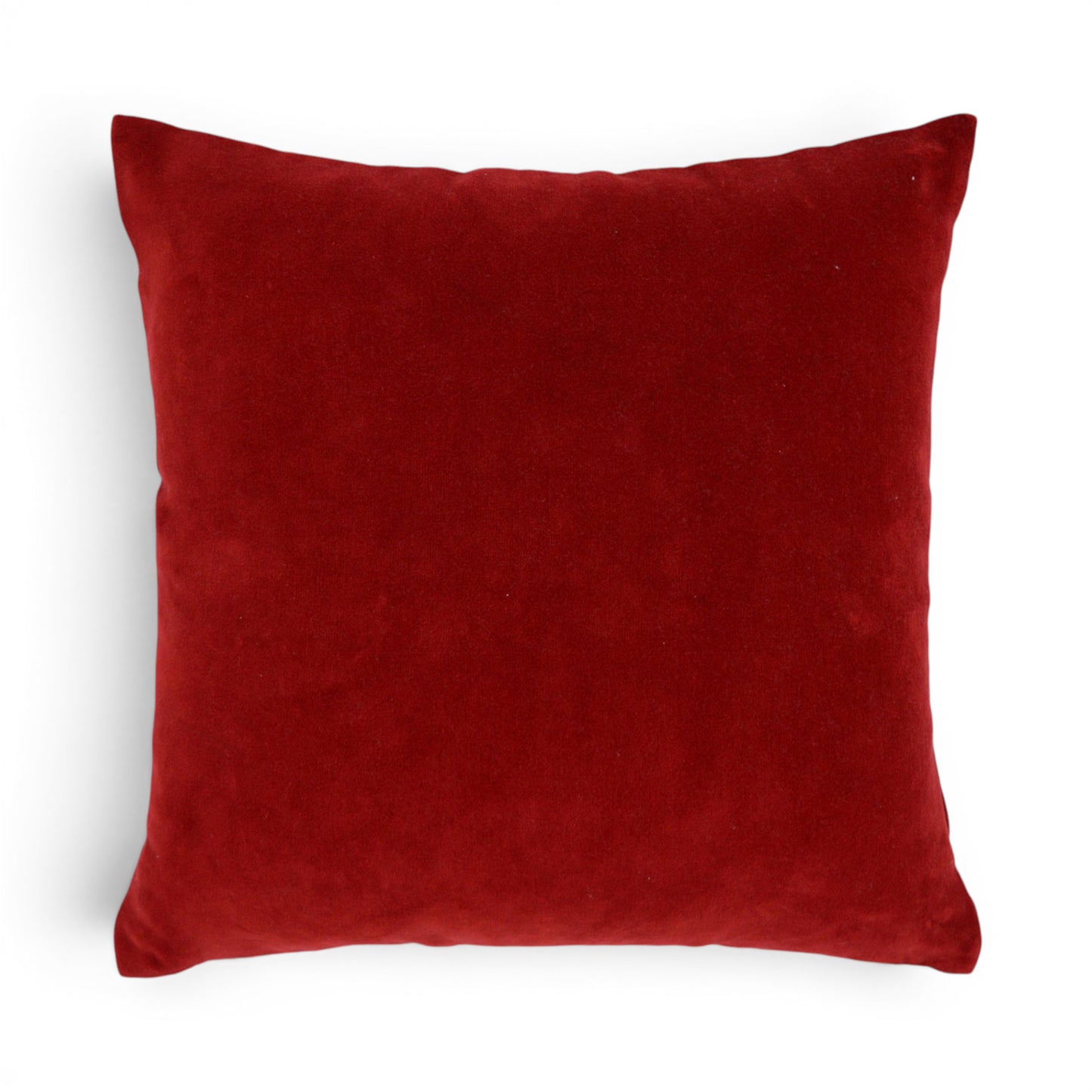 Christmas Linen Pillow Cover – Snowflake Velvet Appliqué & Cowrie Shell Cushion Cover