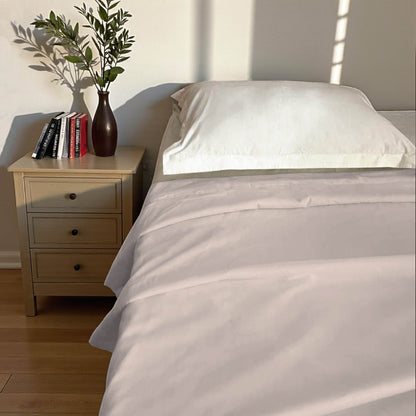 BEIGE - Solid colour soft Cotton three layer dohar, sizes available