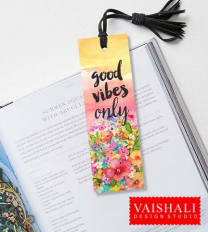 Bookmarks with water colour florals and quotes, digital downloads, 2"X 6"