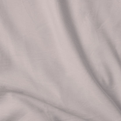 CONCRETE GREY 300TC flat sheet set, premium pure cotton satin - Vliving