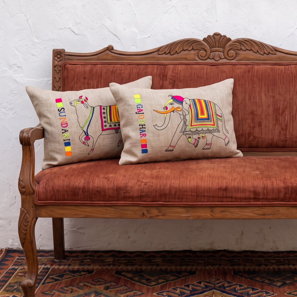Flock (Sundari) -Cushion Cover