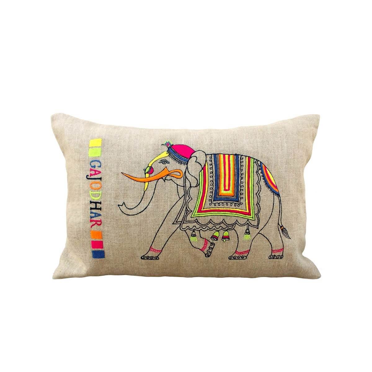 Flock (Gajodhar) - Cushion Cover