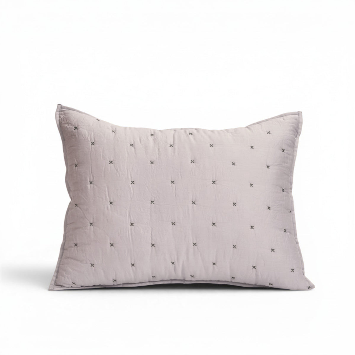 Concrete Grey 300TC Fine Cotton Quilted Pillow Case