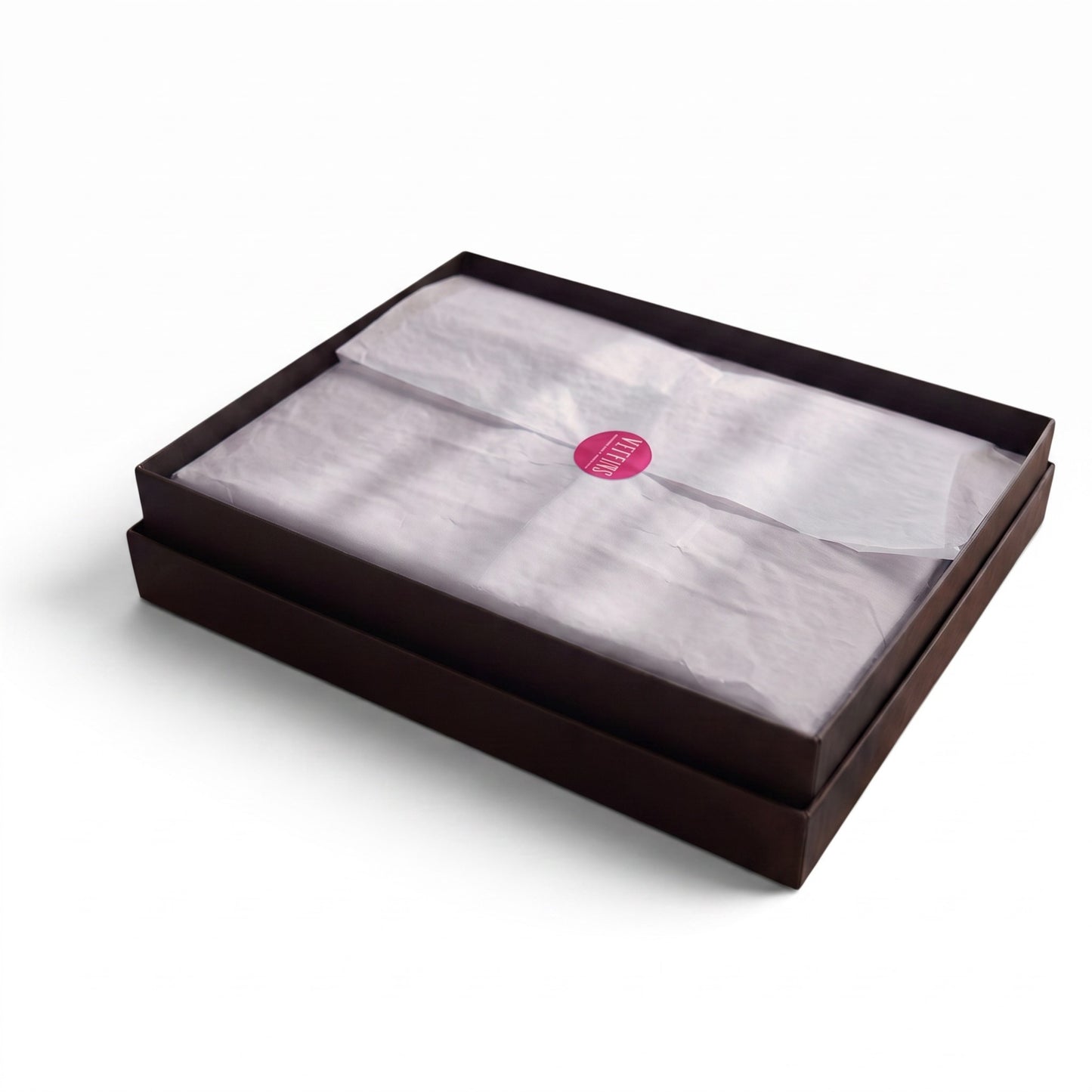 Concrete Grey 300TC Cotton Satin Sheet Set — Premium Gift Box | VLiving