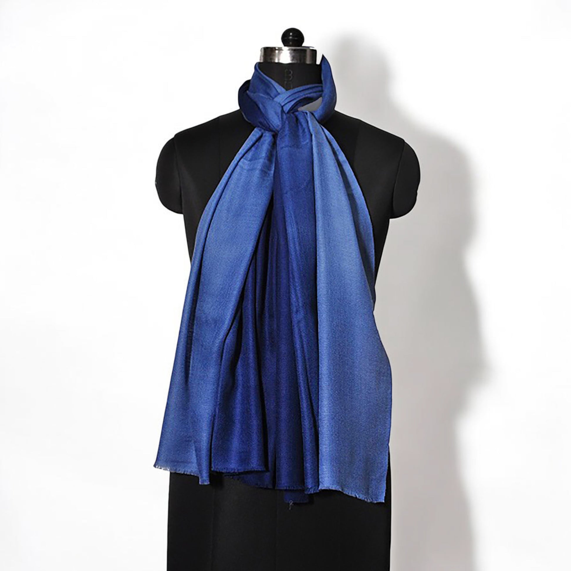 Ombre Scarf - reversible in Fine Wool Blend in Three Colour Options - Vliving
