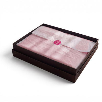 Old Rose 300TC Cotton Satin Sheet Set — Premium Gift Box | VLiving