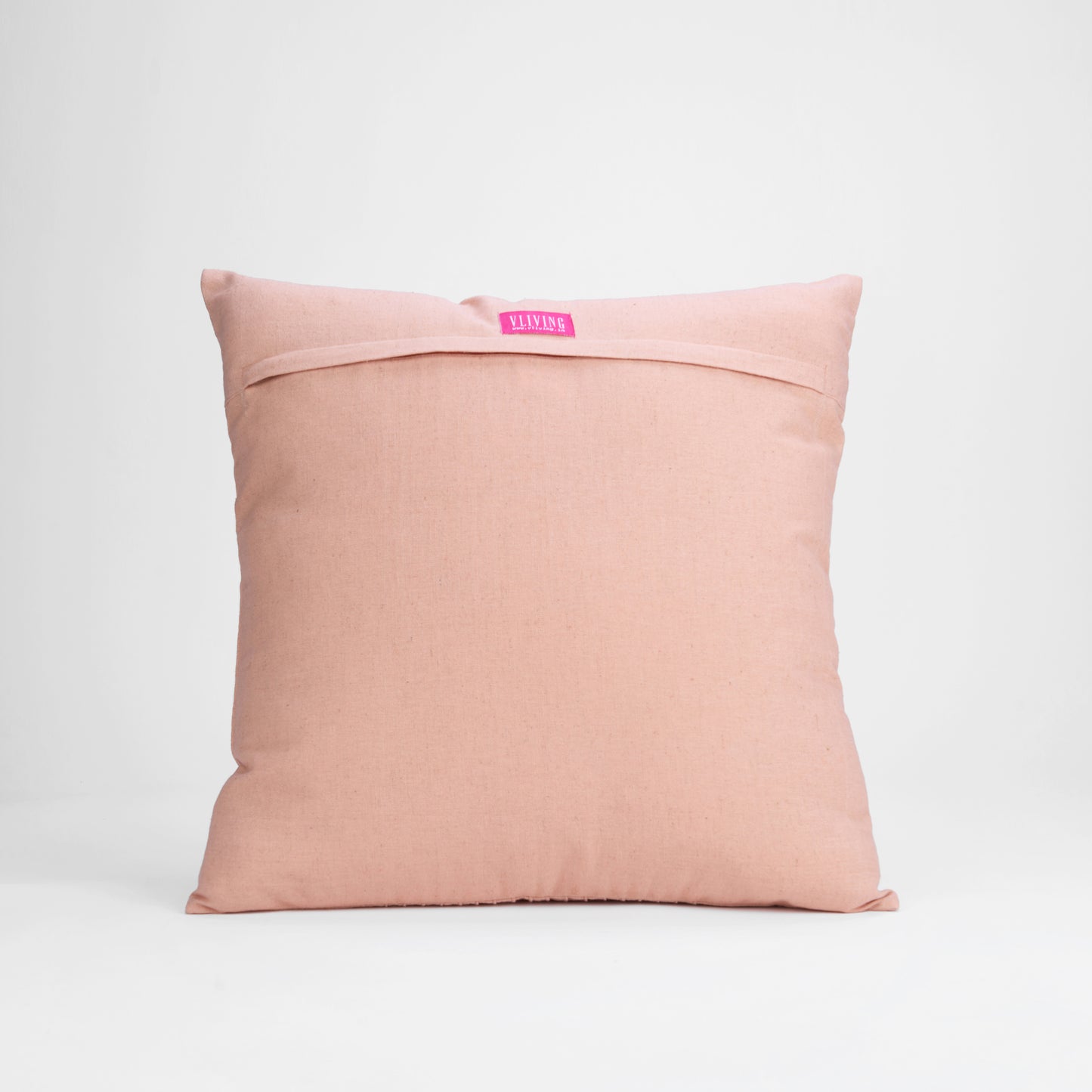 AMOUR - Solid Blush Linen Pillow cover with pin tucks, sizes available