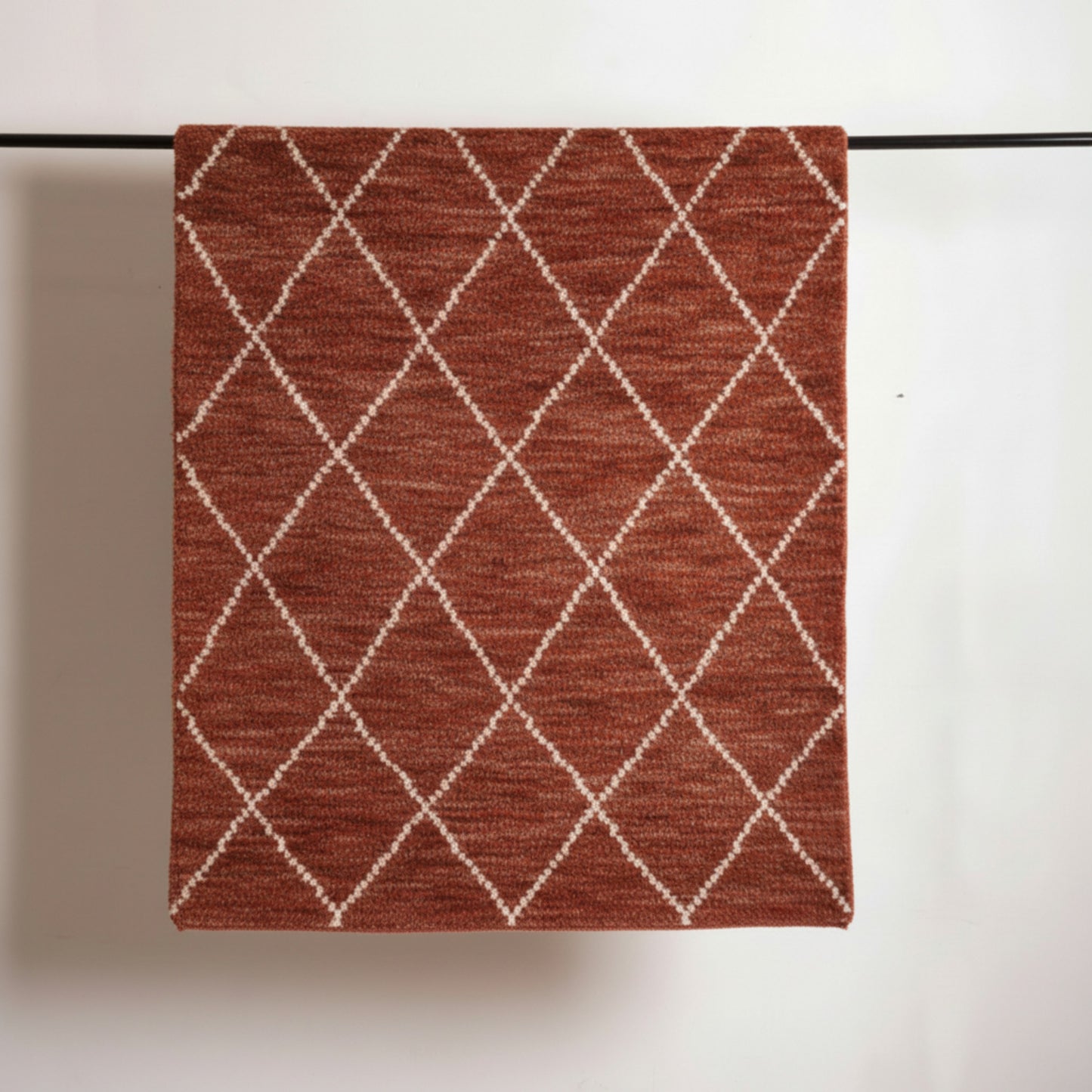 Moroccan Hand Tufted Wool Blend Carpet - Vliving