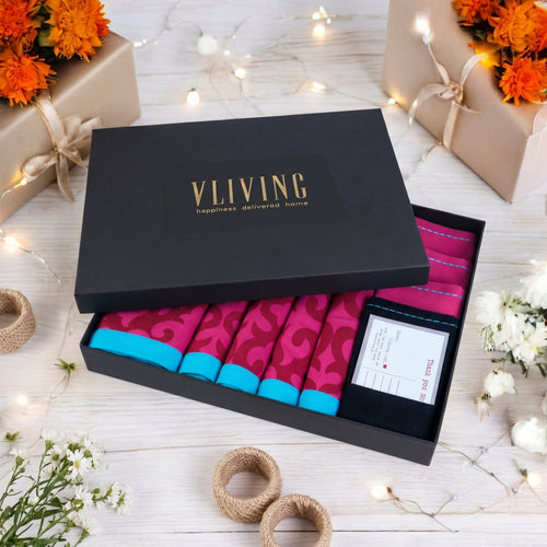 TABLE LINEN GIFT PACK - SHYRDAK collection - 3 colour option available