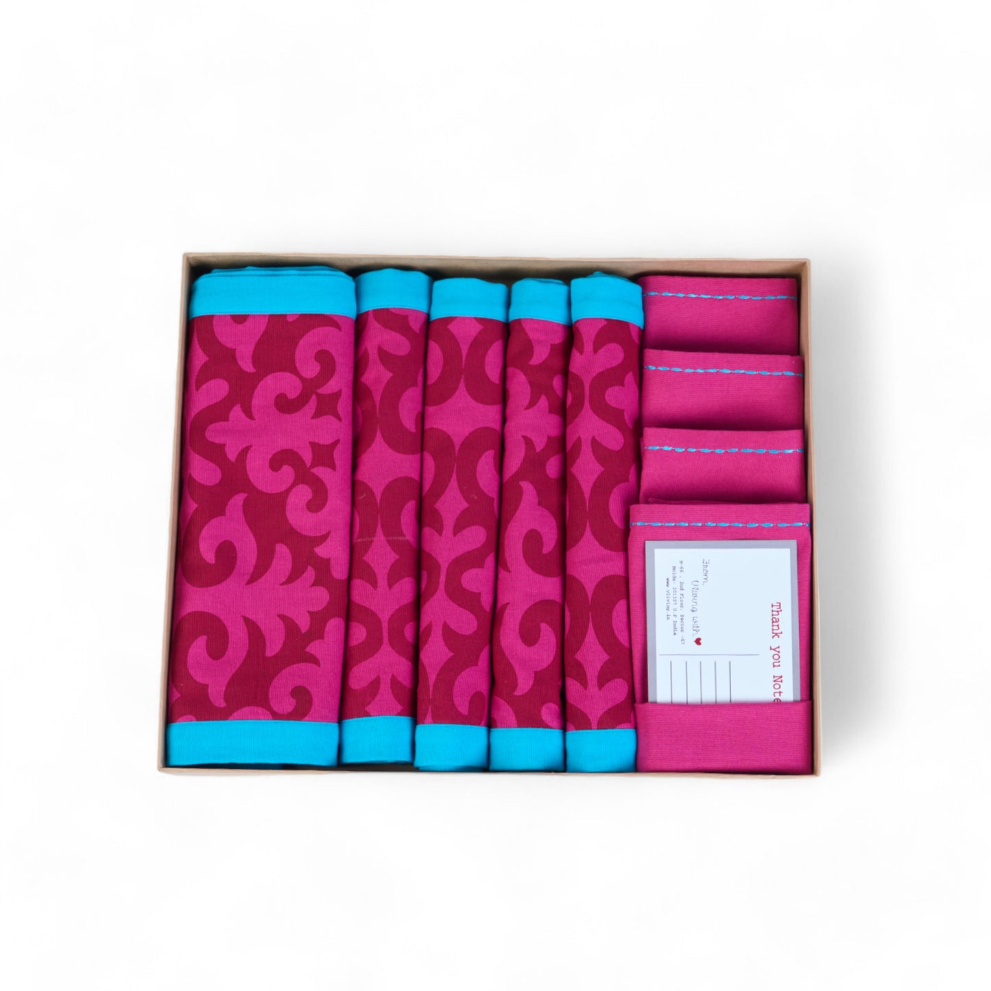 TABLE LINEN GIFT PACK - SHYRDAK collection - 3 colour option available