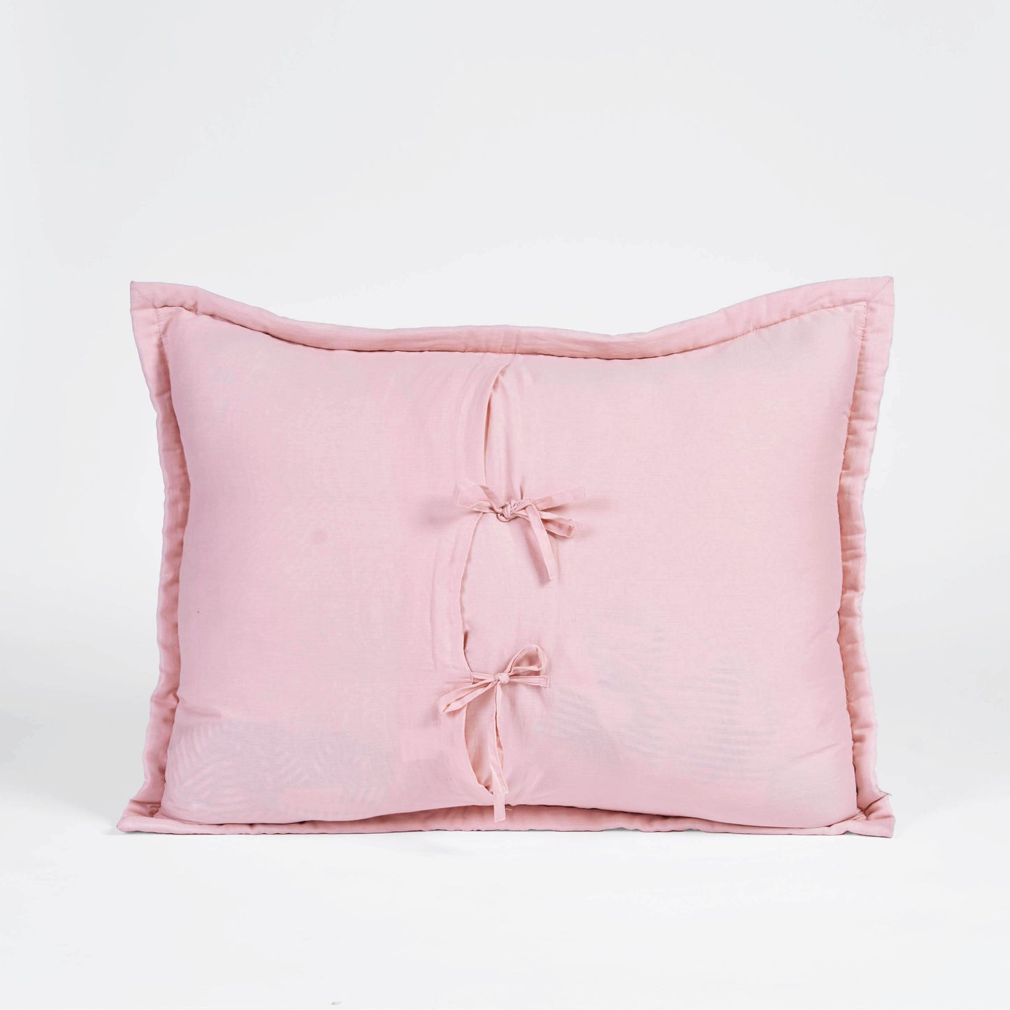 BLUSH cotton Quilt bed set, Striped Quilting with border, Sizes available