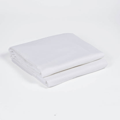 WHITE - Solid colour soft Cotton three layer dohar, sizes available