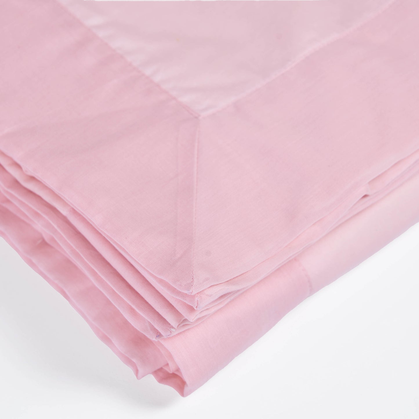 BLUSH PINK - Solid colour soft Cotton three layer dohar, sizes available