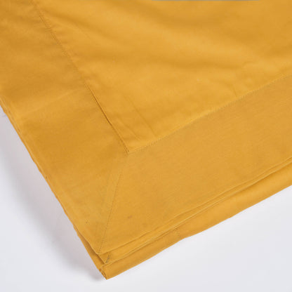 YELLOW - Solid colour soft Cotton three layer dohar, sizes available